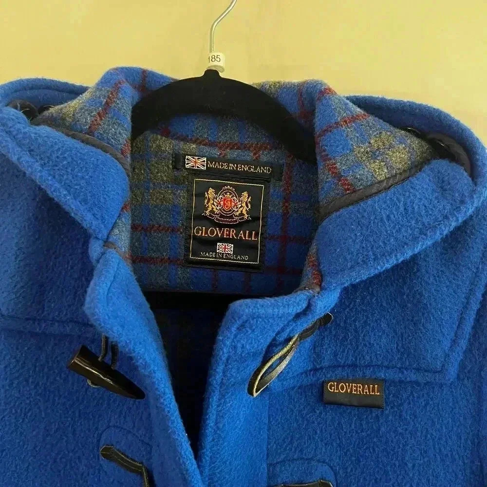 185 Kids Original Gloverall Duffle Coat Size 10 Color Blue - Picture 4 of 6